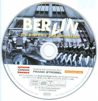 CD Edmund Meisel: Berlin - Die Sinfonie Der Großstadt: Original Motion Picture Score