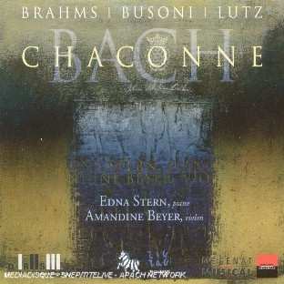 CD Johann Sebastian Bach: Chaconne