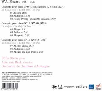 CD Arie van Beek: W.A. Mozart Concerto Nº 9 « Jenune Homme » / Concertos Nº 12, 14 