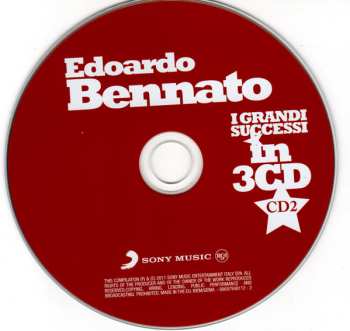 3CD/Doos Edoardo Bennato: I Grandi Successi In 3 CD