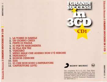 3CD/Doos Edoardo Bennato: I Grandi Successi In 3 CD