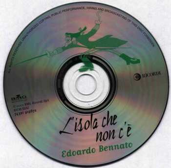 CD Edoardo Bennato: L'Isola Che Non C'è - The Best Of