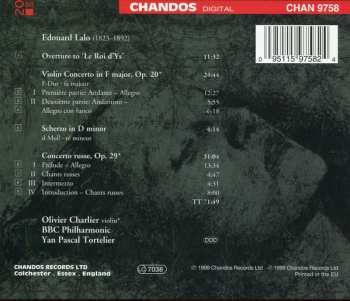 CD BBC Philharmonic: Concerto Russe / Violin Concerto / Overture To  'Le Roi D'Ys' / Scherzo In D Minor