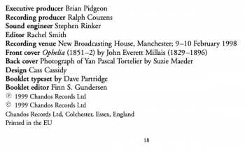 CD BBC Philharmonic: Concerto Russe / Violin Concerto / Overture To  'Le Roi D'Ys' / Scherzo In D Minor