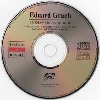 CD Pyotr Ilyich Tchaikovsky: Russian Violin School