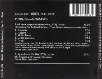 CD Göteborgs Symfoniker: Requiem For Fallen Soldiers - Symphony No.10