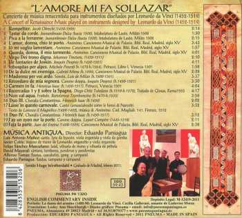 CD Eduardo Paniagua: "L'Amore Mi Fa Sollazar"