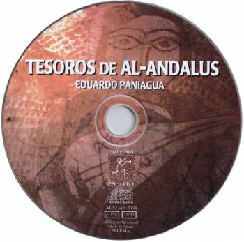 CD Eduardo Paniagua: Tesoros de Al-Andalus - Treasures Of Al-Andalus