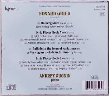 CD Edvard Grieg: Holberg Suite, Ballade & Lyric Pieces