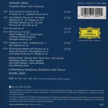 6CD/Doos Edvard Grieg: Complete Music With Orchestra