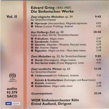 SACD Edvard Grieg: Complete Symphonic Works • Vol. II