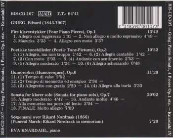 CD Edvard Grieg: The Complete Piano Music Volume IV