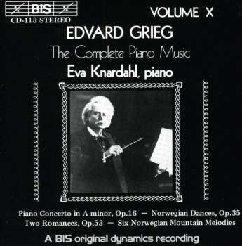 Album Edvard Grieg: The Complete Piano Music Volume X