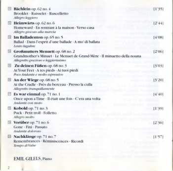 CD Edvard Grieg: Lyrische Stücke • Lyric Pieces