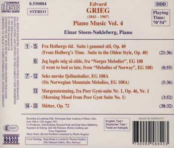 CD Edvard Grieg: Piano Music Vol. 4