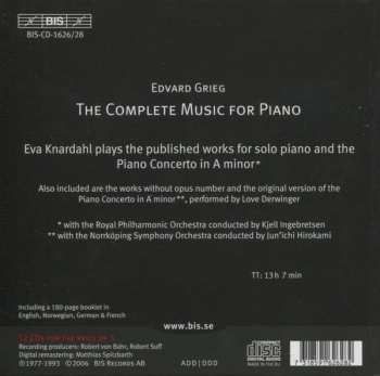 12CD/Doos Edvard Grieg: The Complete Music For Piano