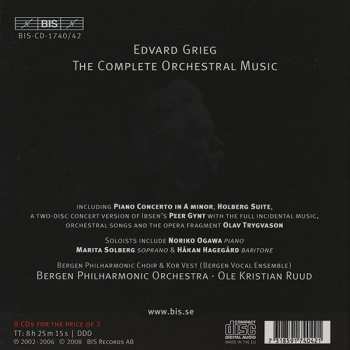 8CD/Doos Edvard Grieg: The Complete Orchestral Music