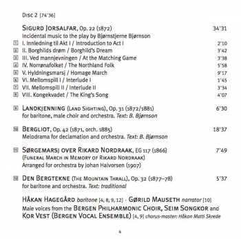 8CD/Doos Edvard Grieg: The Complete Orchestral Music