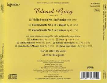 CD Edvard Grieg: The Violin Sonatas
