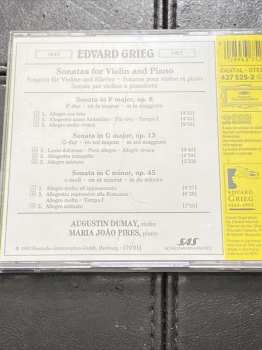CD Edvard Grieg: Violin Sonatas = Violin Sonaten = Sonates Pour Violon