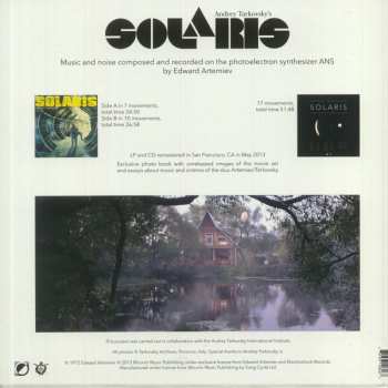 LP/CD/Doos Эдуард Артемьев: Solaris. Sound And Vision LTD