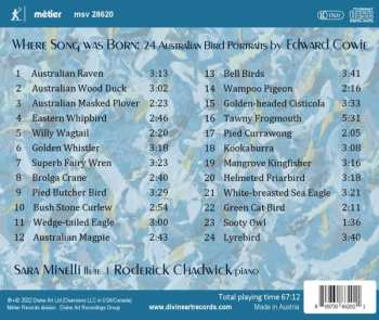CD Roderick Chadwick: Where Song Was Born