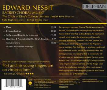 CD Ruby Hughes: Edward Nesbit: Sacred Choral Music
