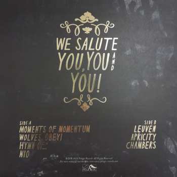 LP EF: We Salute You, You And You!