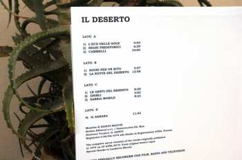 2LP Egisto Macchi: Il Deserto LTD
