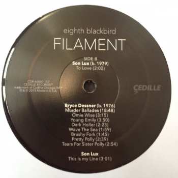 LP Eighth Blackbird: Filament