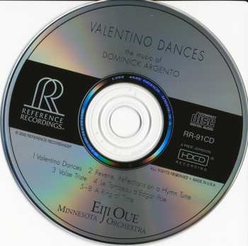 CD Minnesota Orchestra: Valentino Dances The Music Of Dominick Argento