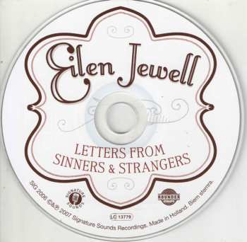 CD Eilen Jewell: Letters From Sinners & Strangers