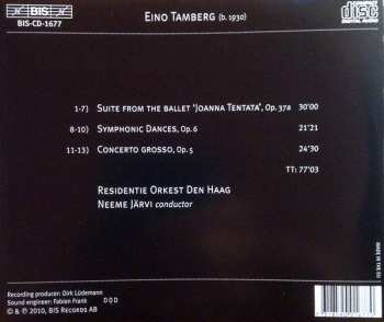 CD Neeme Järvi: Joanna Tentata / Symphonic Dances / Concerto Grosso