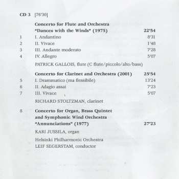 4CD/Doos Einojuhani Rautavaara: 12 Concertos