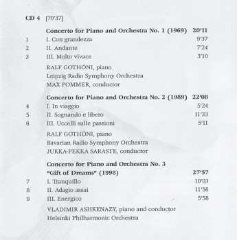 4CD/Doos Einojuhani Rautavaara: 12 Concertos