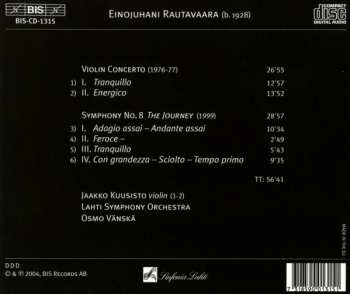 CD Einojuhani Rautavaara: Symphony No. 8 'The Journey' • Violin Concerto