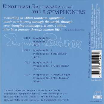4CD/Doos Einojuhani Rautavaara: The 8 Symphonies
