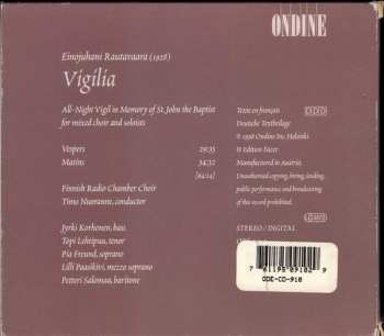 CD Einojuhani Rautavaara: Vigilia