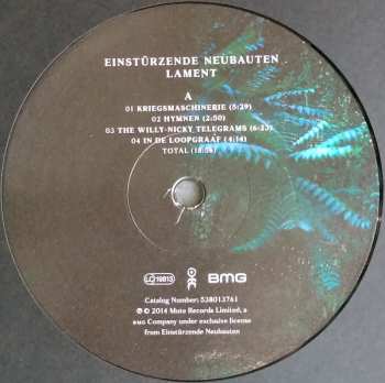 2LP Einstürzende Neubauten: Lament