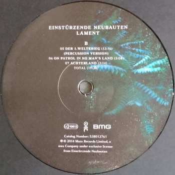 2LP Einstürzende Neubauten: Lament