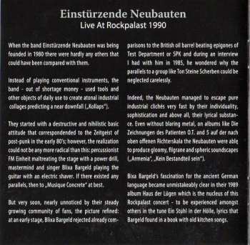 CD/DVD Einstürzende Neubauten: Live At Rockpalast 1990 DIGI
