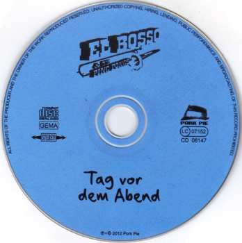 CD El Bosso & Die Ping Pongs: Tag Vor Dem Abend