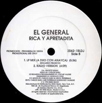 LP El General: Rica Y Apretadita