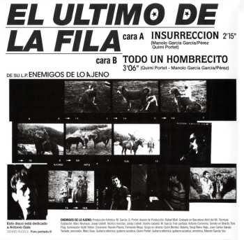 CD/SP El Último De La Fila: Insurrección! / Todo Un Hombrecito