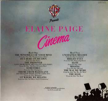 LP Elaine Paige: Cinema