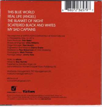 CD Elbow: World Café Live EP