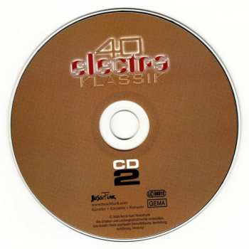 2CD Electra: 40 Electra Klassik - Das Jubiläumskonzert