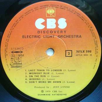 LP Electric Light Orchestra: Discovery