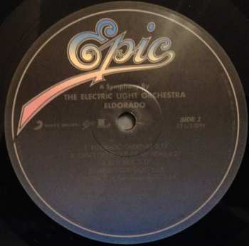 LP Electric Light Orchestra: Eldorado A Symphony By The Electric Light Orchestra