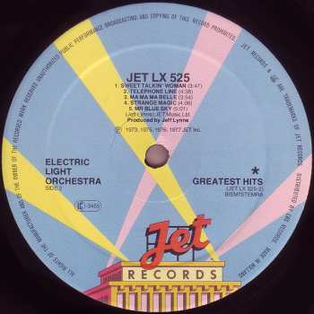 LP Electric Light Orchestra: ELO's Greatest Hits